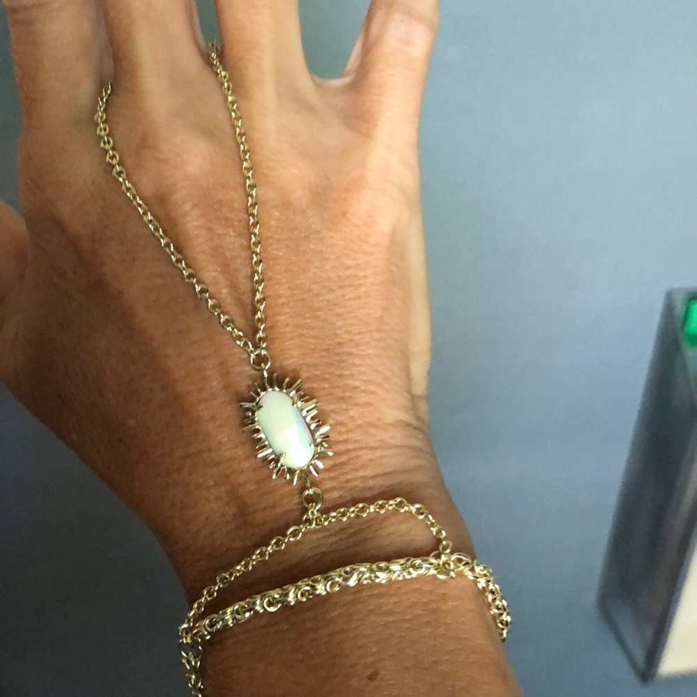 Kendra Scott Hand Chain Bracelet